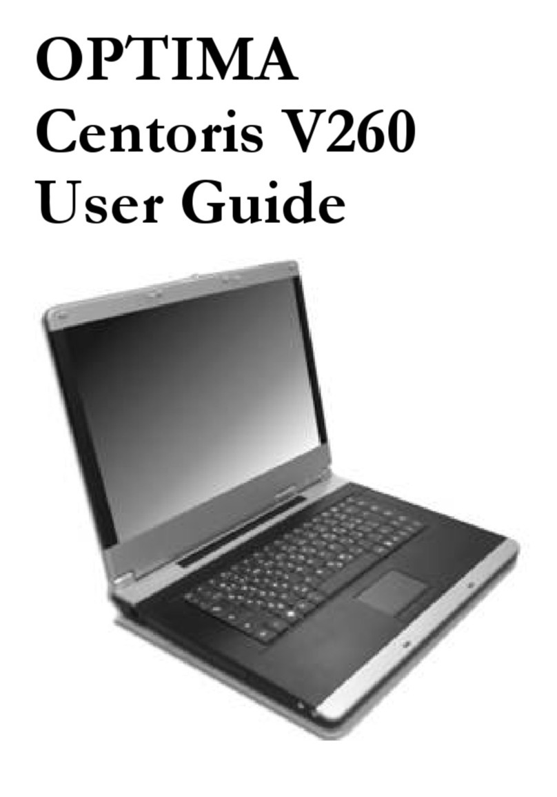 Optima Centoris V260 user guide