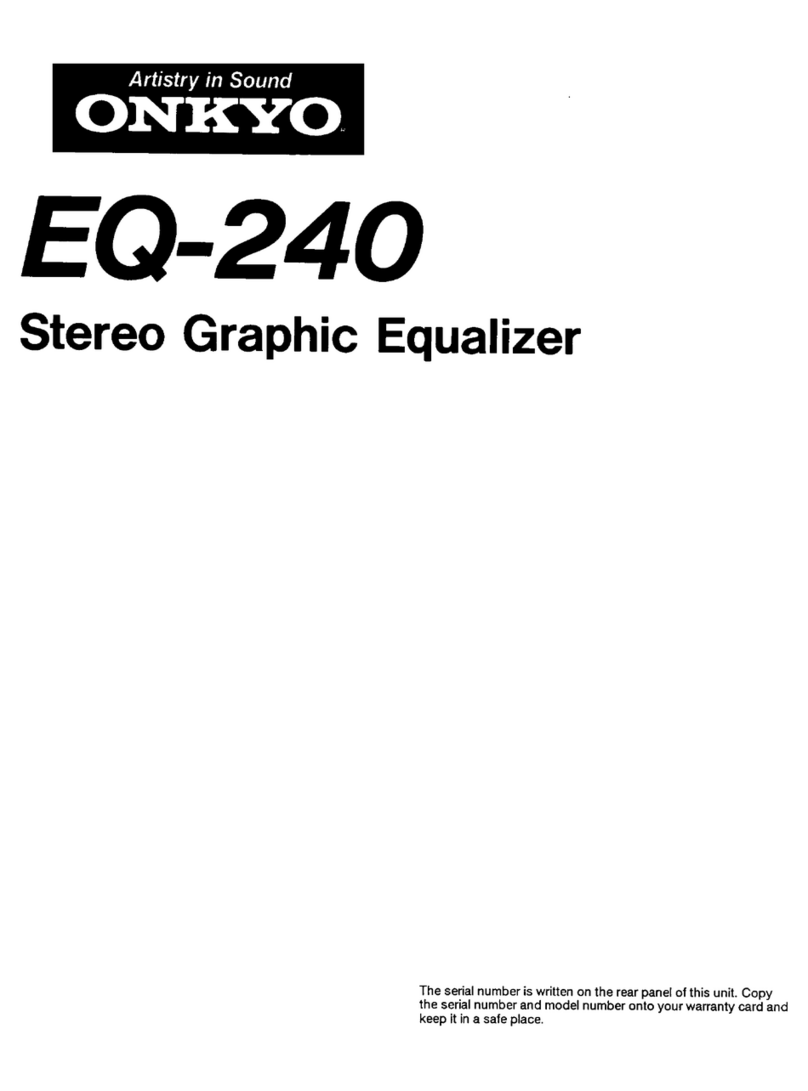 Onkyo EQ-240 user guide