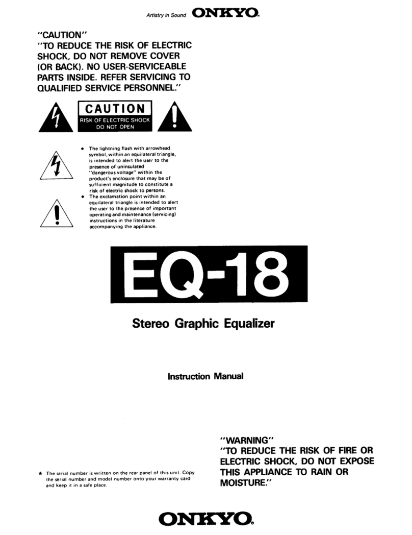 Onkyo EQ-18 instruction manual