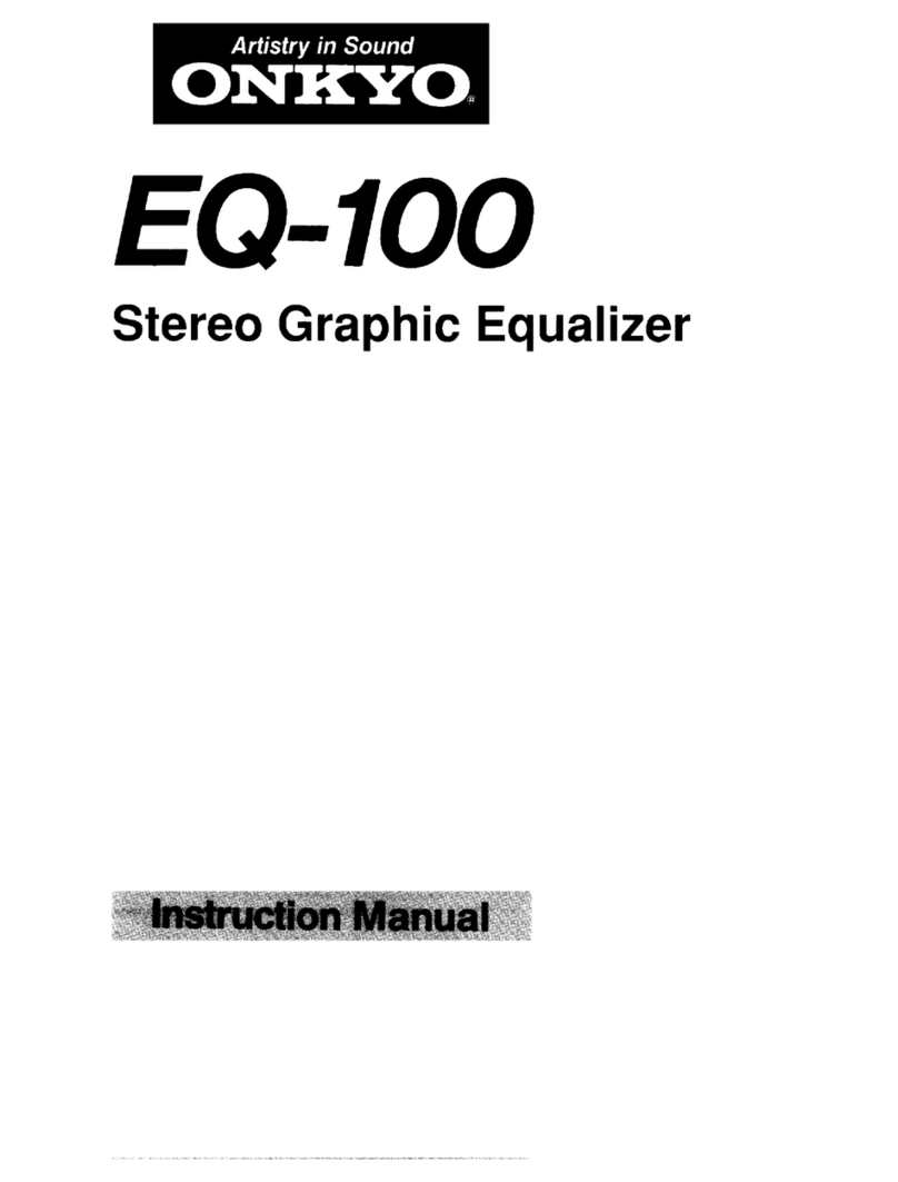 Onkyo EQ-100 instruction manual