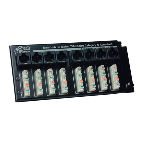 Open House H628 ChannelPlus User manual