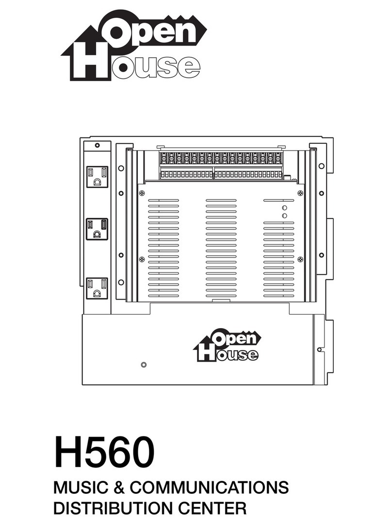 Open House H560 installation manual