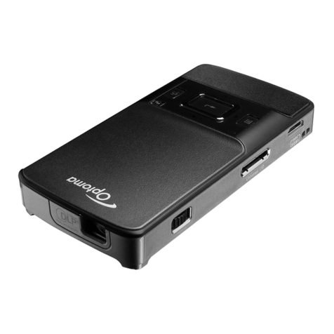 Optoma Pico PK201 User manual