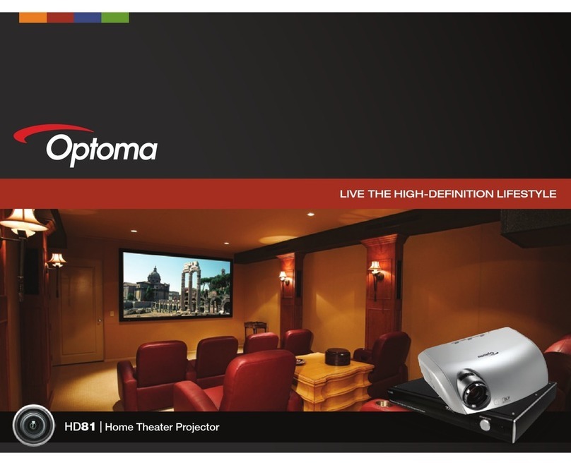 Optoma HD81 brochure
