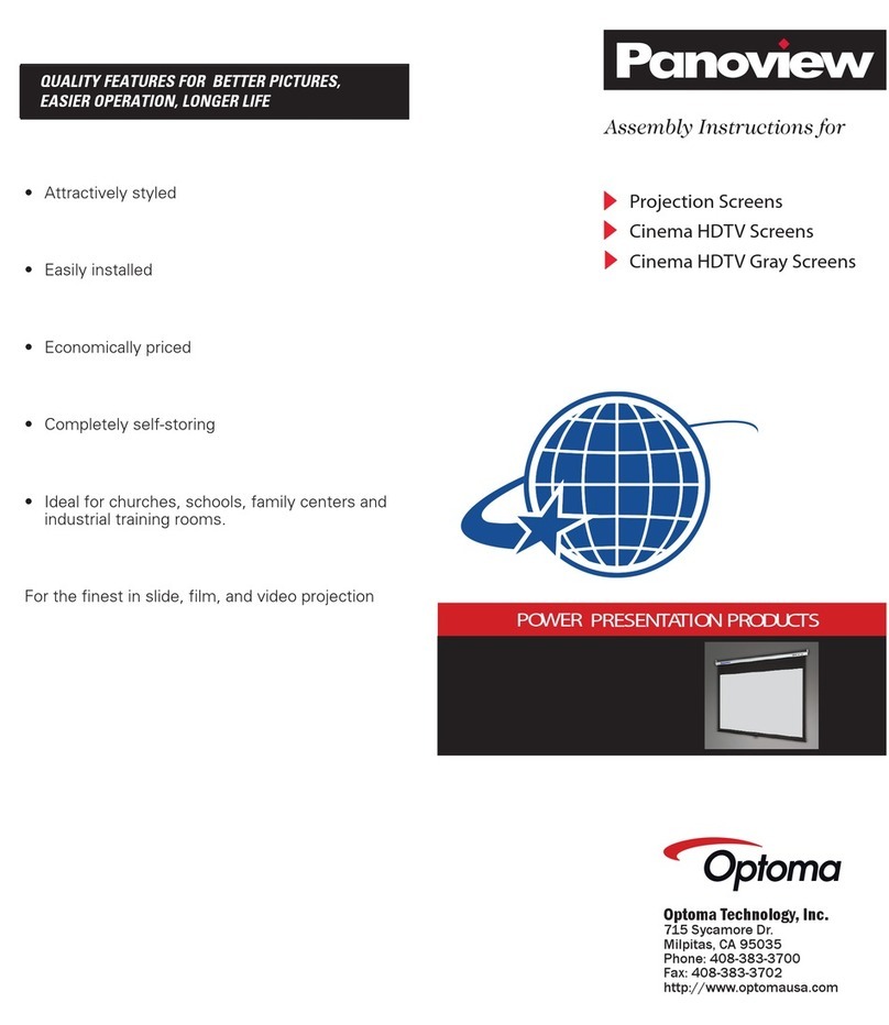 Optoma Panoview DS-3072PM Assembly instructions