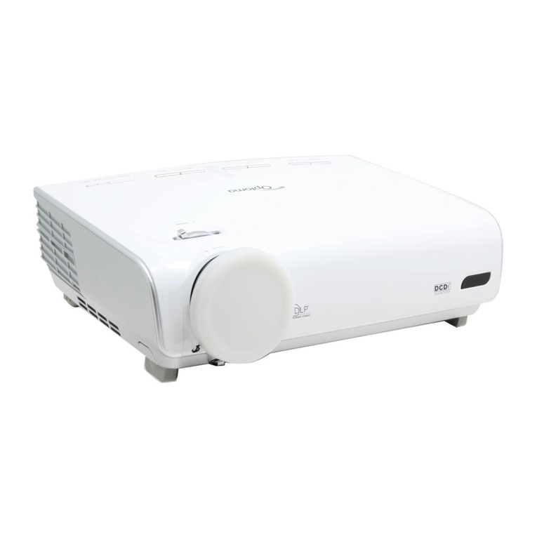 Optoma HD72 user guide