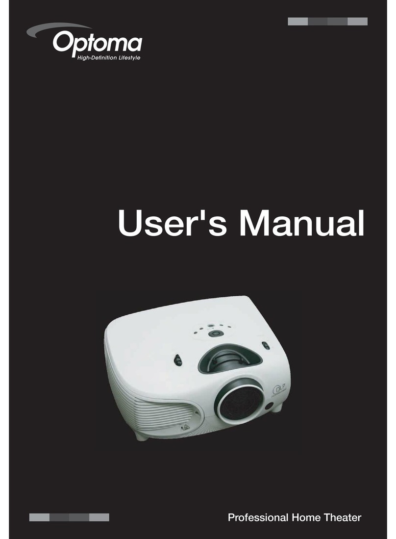 Optoma HD7100 user manual