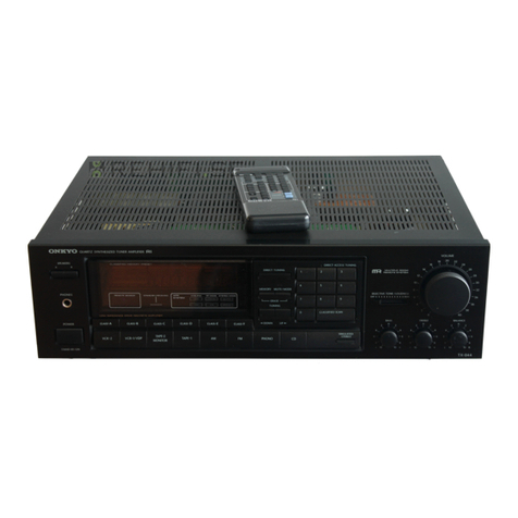Onkyo TX-844 instruction manual
