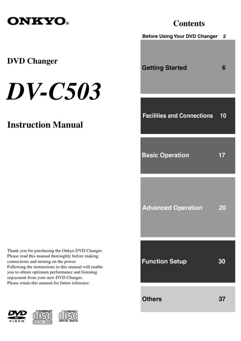 Onkyo DV-C503 User manual