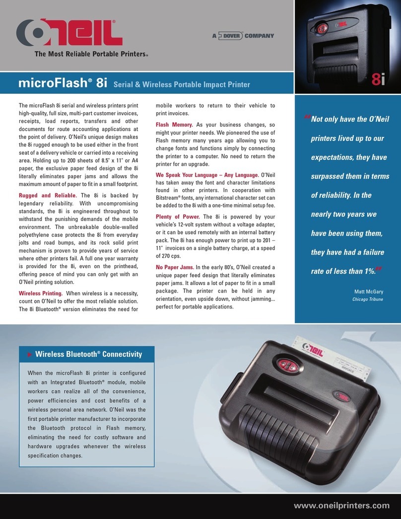Oneil microFlash 8i User manual