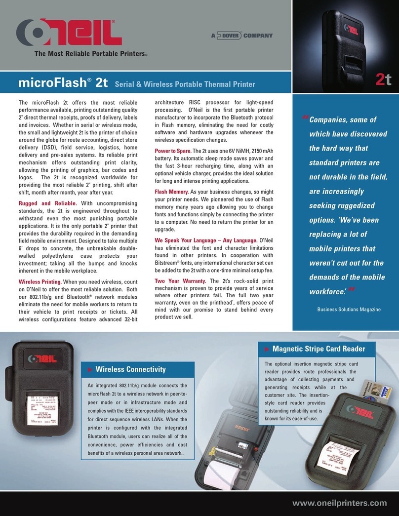 Oneil microFlash 2t User manual