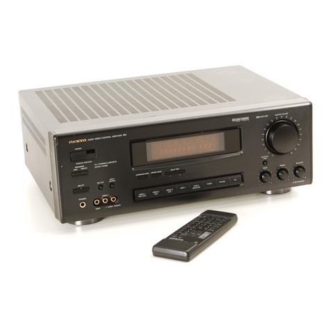Onkyo A-SV610PRO User manual