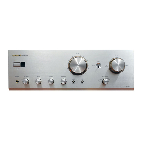 Onkyo A-9711 User manual