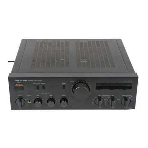 Onkyo A-8057 User manual