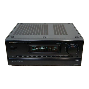 Onkyo TX-SV909 instruction manual