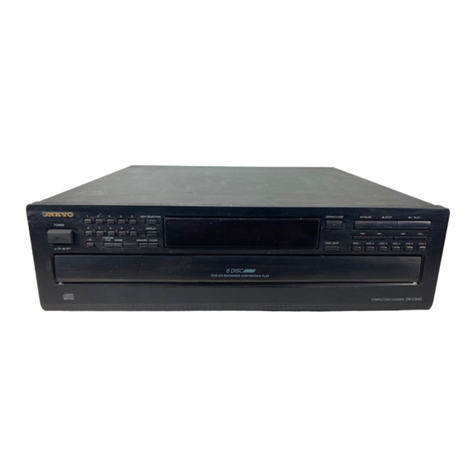 Onkyo DX-C540 User manual