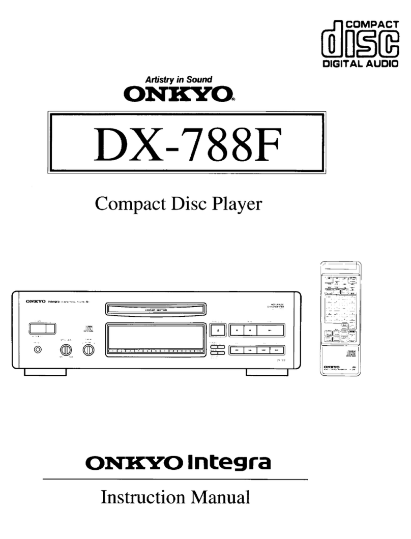 Onkyo DX-788F User manual