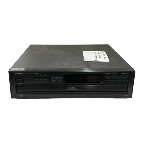 Onkyo DX-C110 User manual