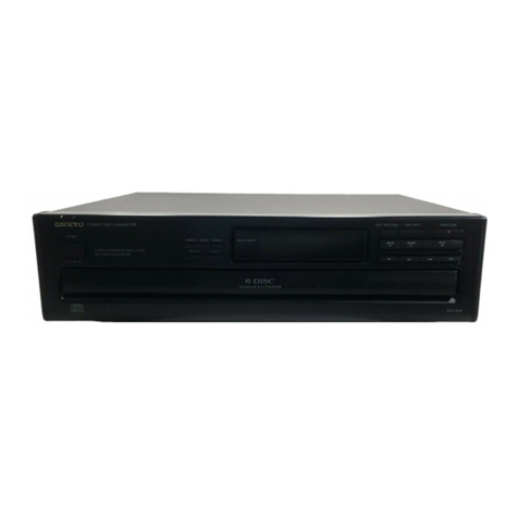 Onkyo DX-C106 User manual