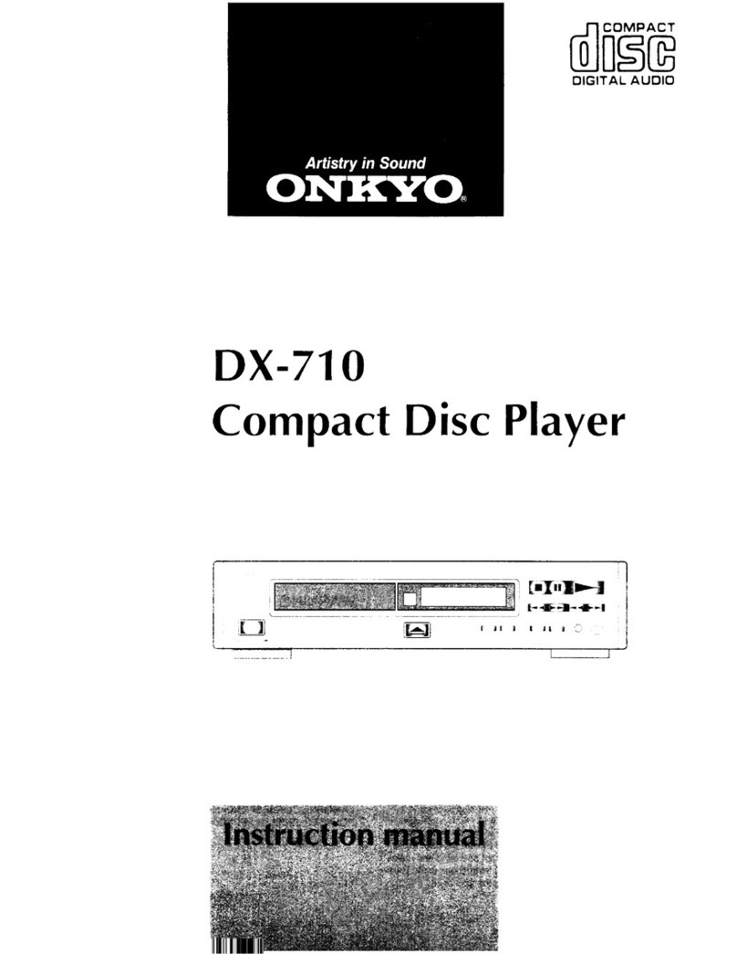 Onkyo DX-710 instruction manual