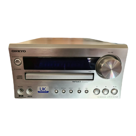 Onkyo CR-315 User manual