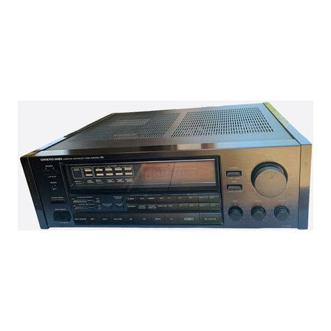 Onkyo TX-870 User manual