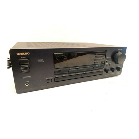 Onkyo TX-SE500 User manual