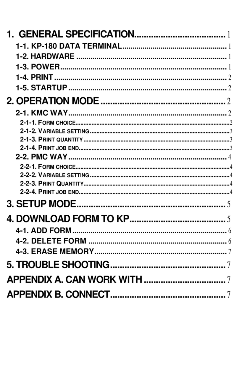 Output Solutions KP-180 User manual