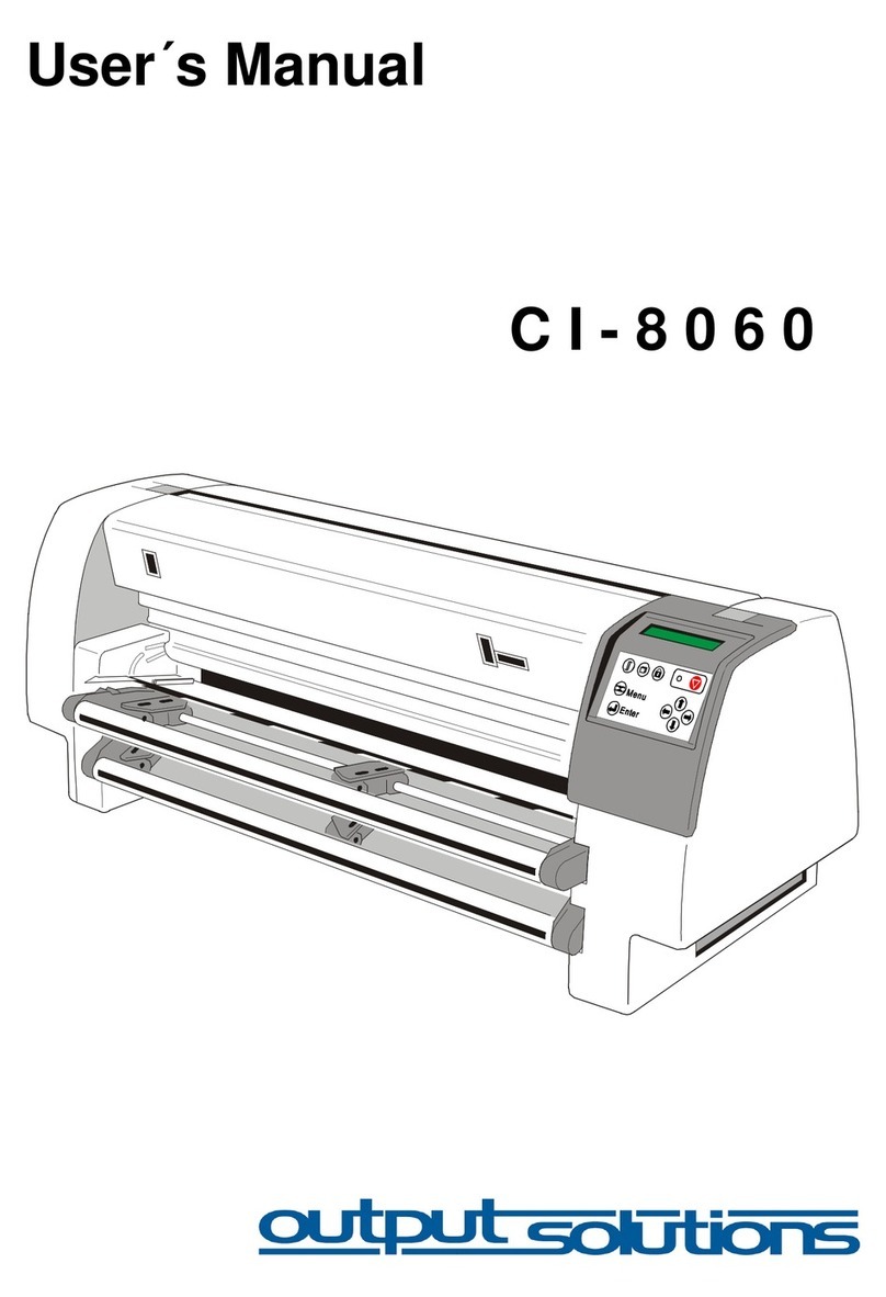 Output Solutions CI-8060 user manual