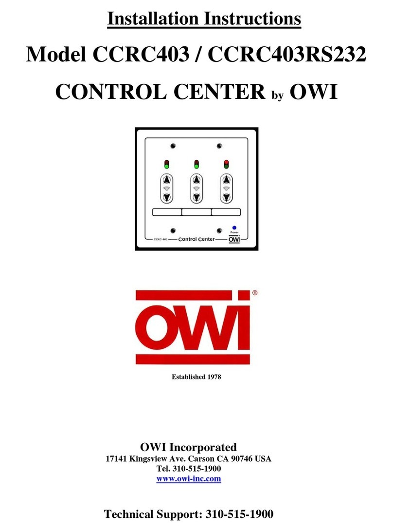 OWI CCRC-403 User manual