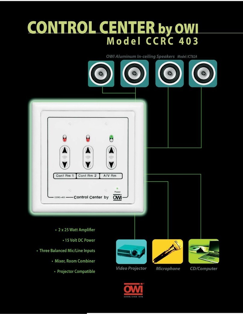 OWI CCRC-403 Specifications