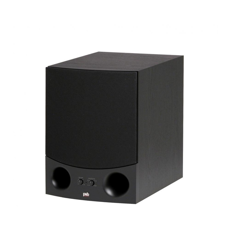 PSB SubsSonic SubSonic5i owner's guide
