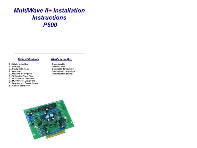 PS Audio Power Plant P500 installation instructions PS Audio Power Plant P500 installation instructions