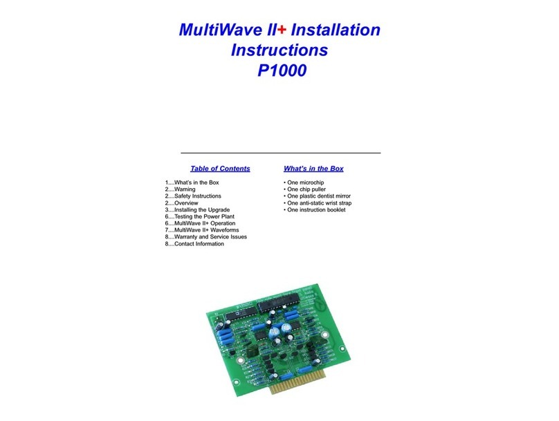 PS Audio Power Plant P1000 instructions