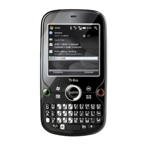 Palm Treo Pro supplementary guide