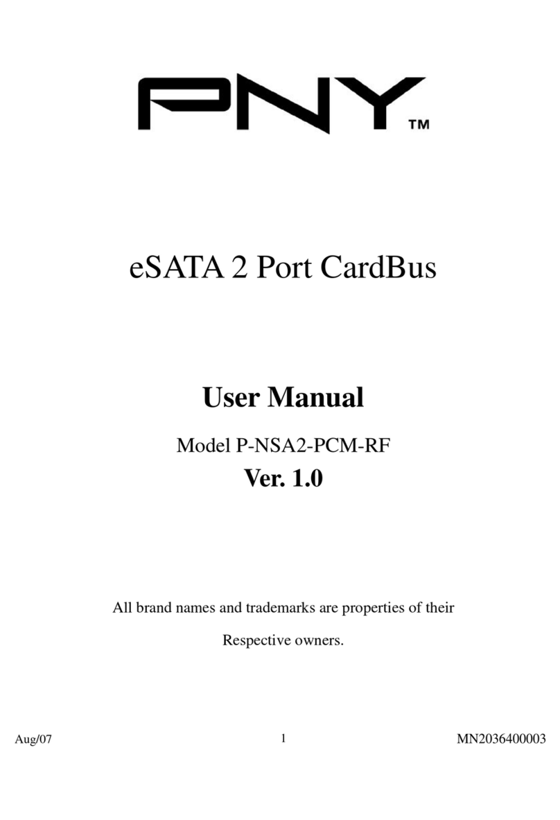 PNY P-NSA2-PCM-RF user manual