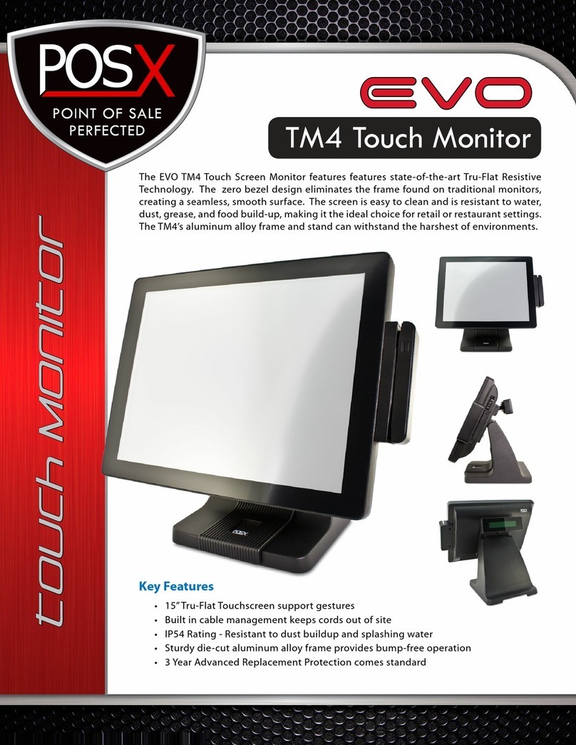 POS-X EVO TM4 User manual