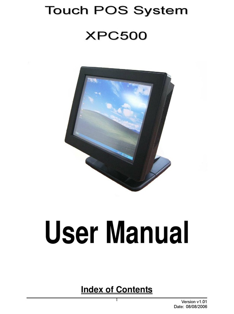 POS-X XPC500 user manual