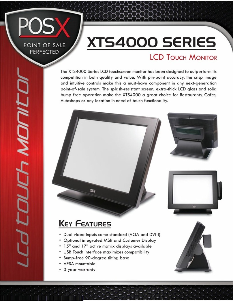 POS-X XTS4000 User manual