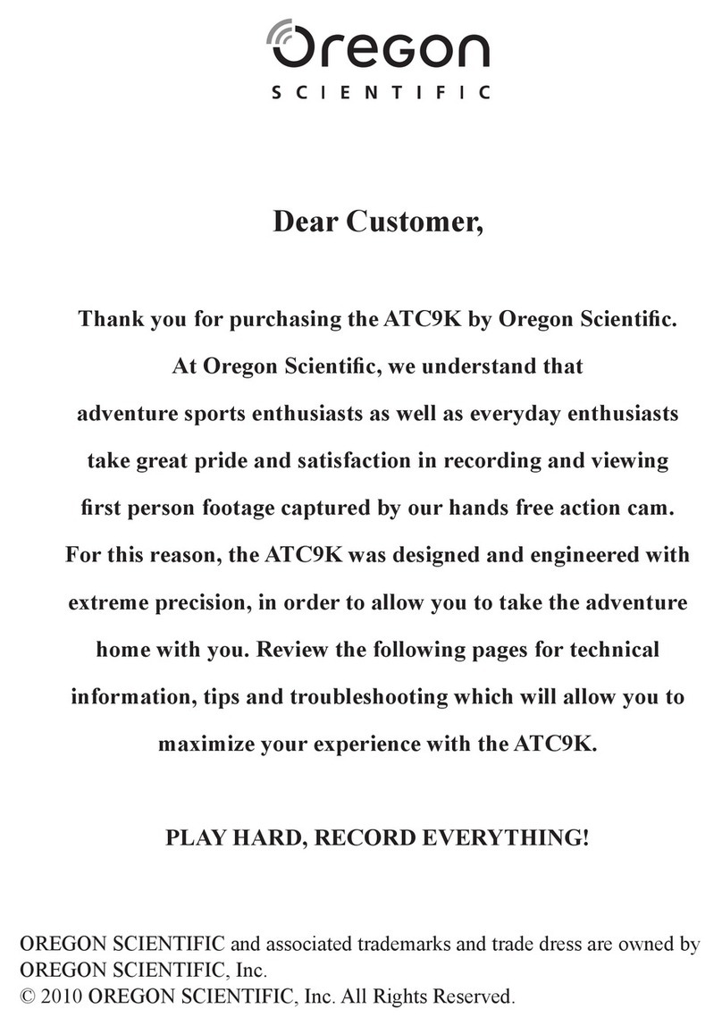Oregon Scientific ATC9K user guide