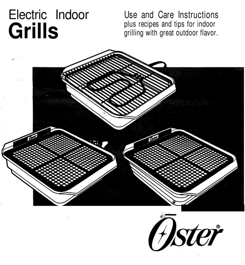 Oster 4761 Use and care instructions