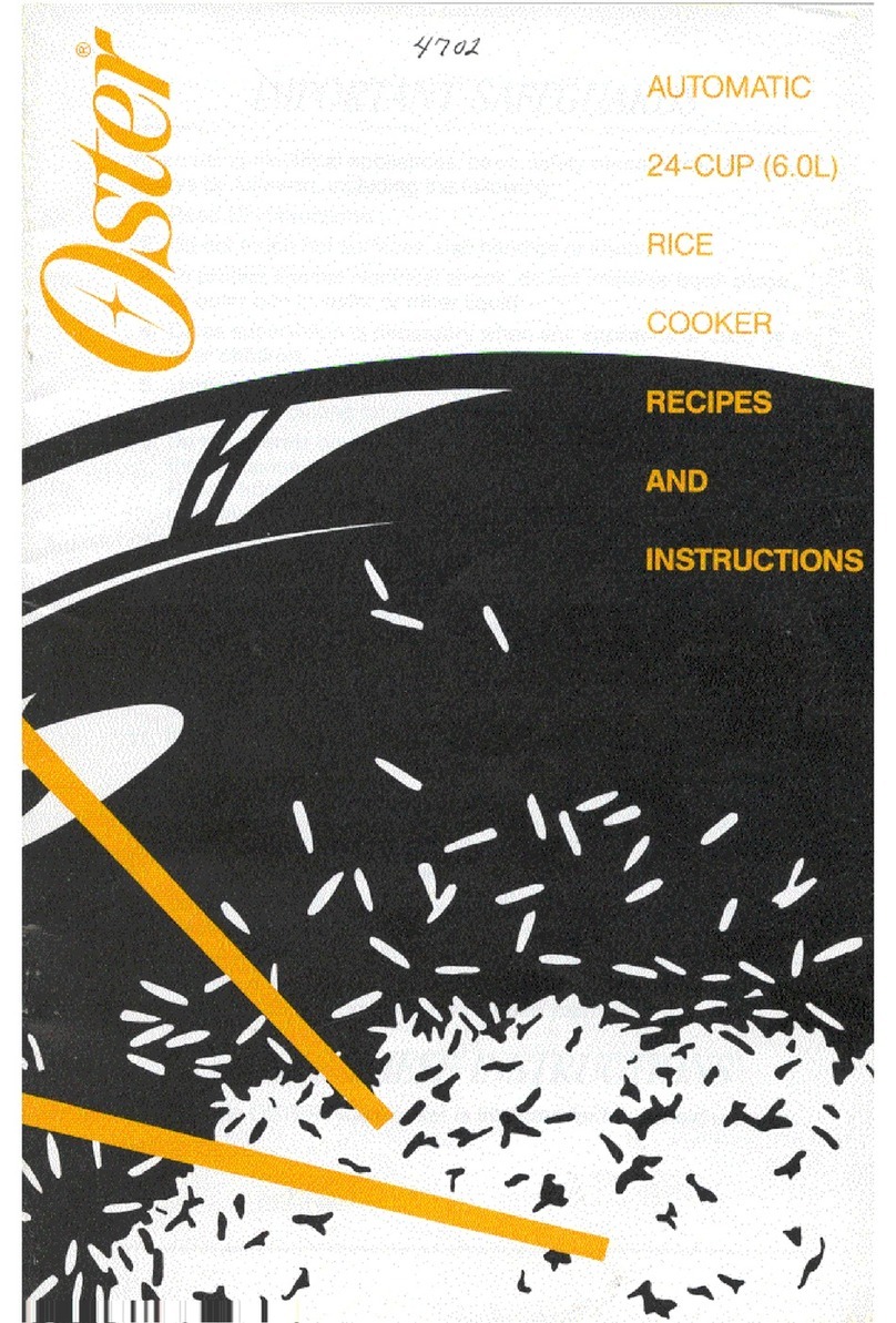 Oster 4702 User manual