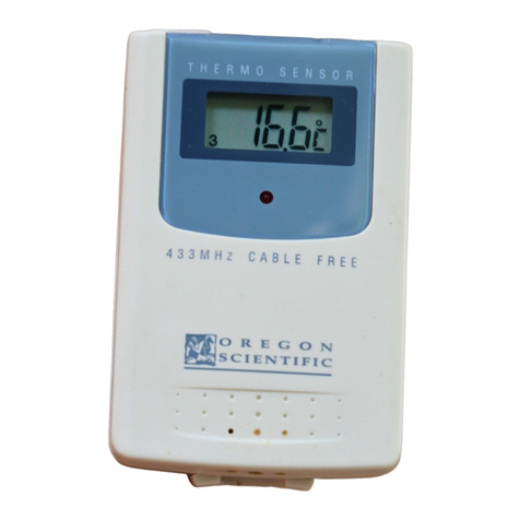 Oregon Scientific THR138 User manual