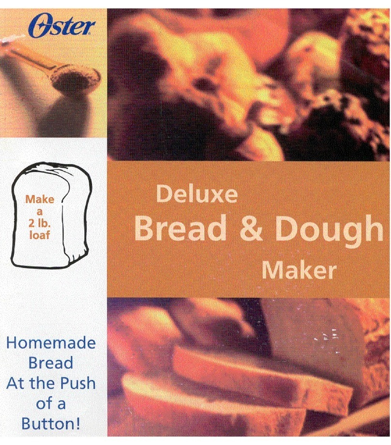 Oster 4839 User manual