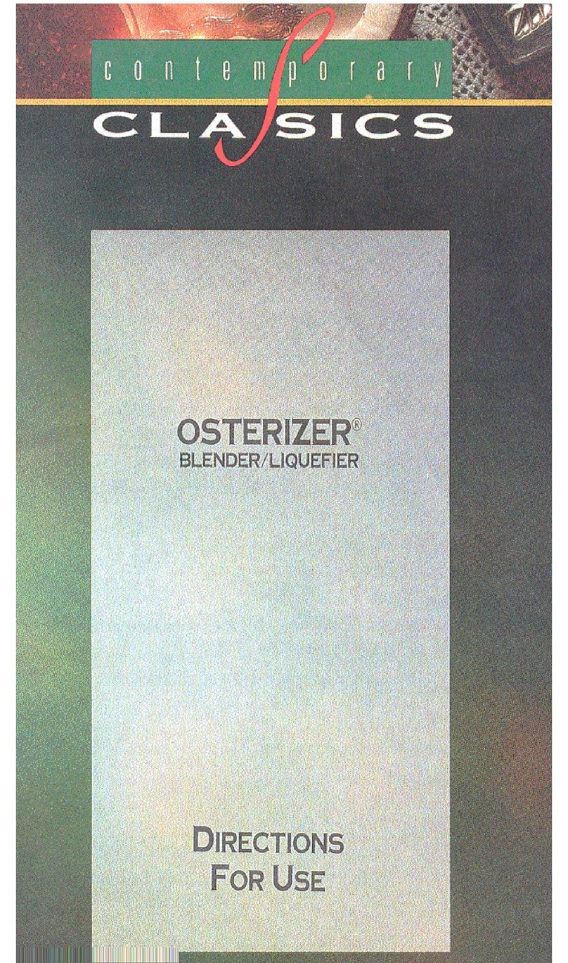 Oster 4123 Manual Oster 4123 Manual