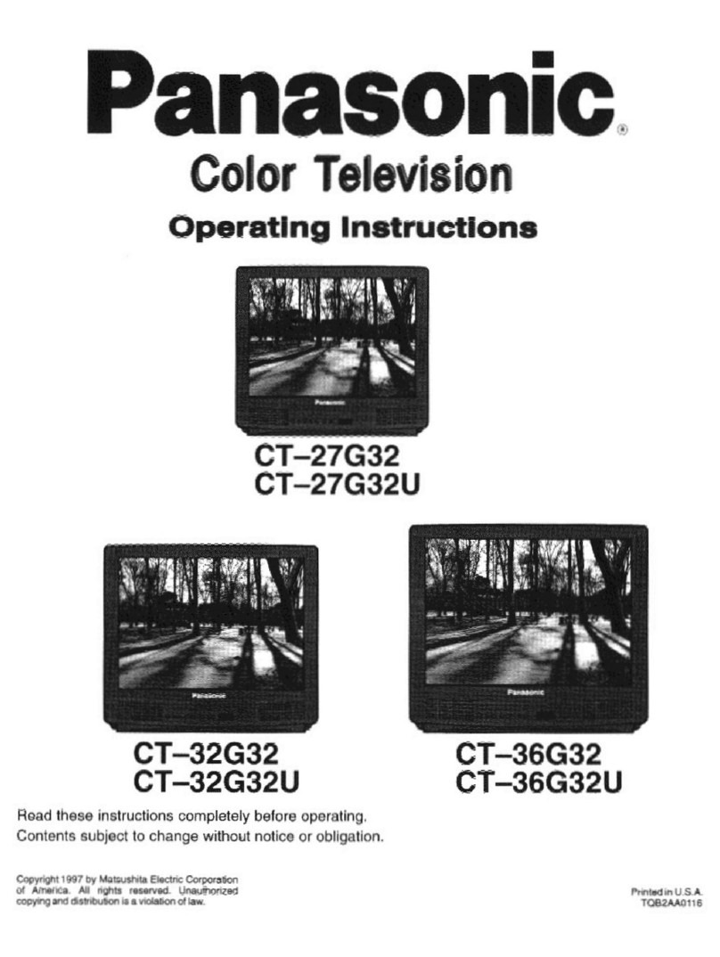Panasonic CT-27G32 User manual