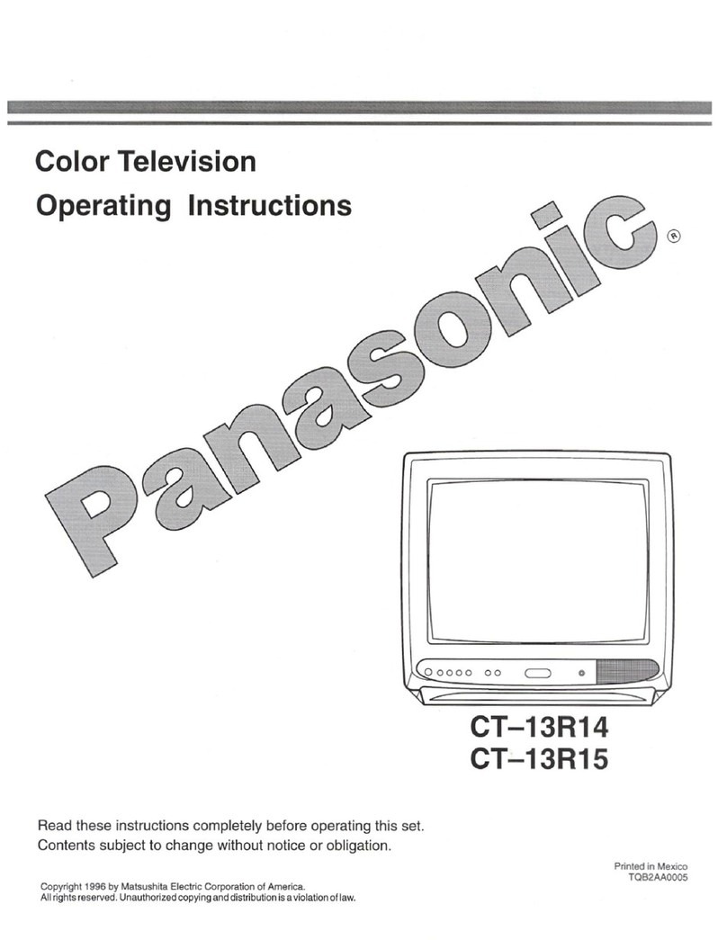 Panasonic CT-13R14 user guide