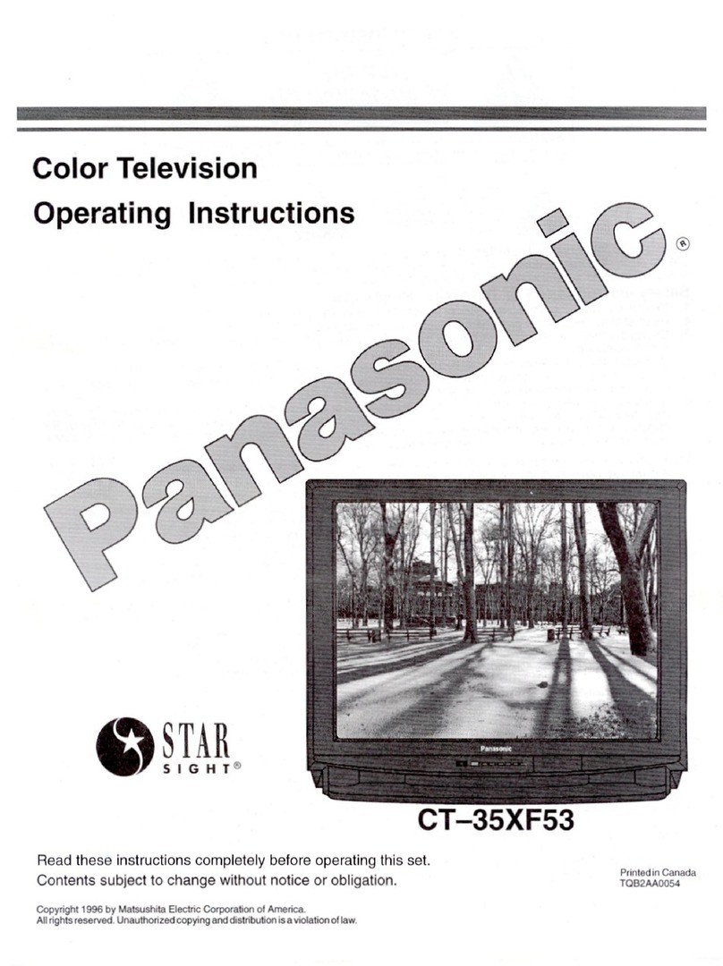 Panasonic CT-35XF53 User manual