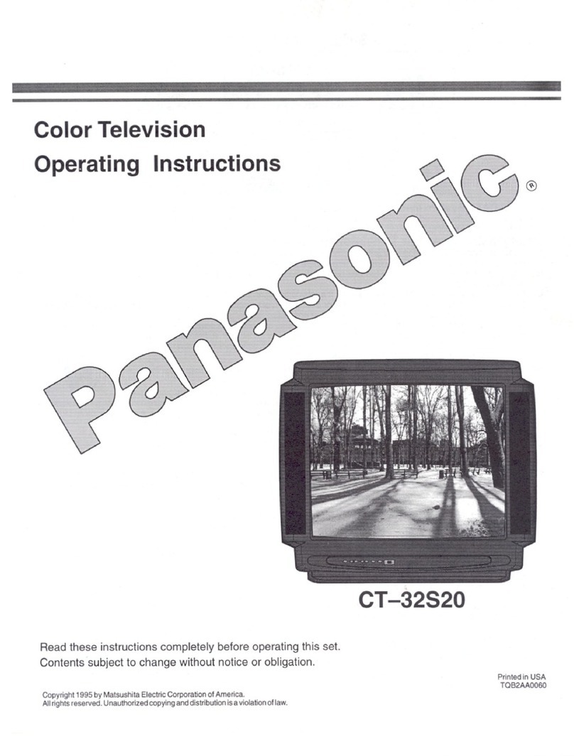 Panasonic CT-32S20 User manual