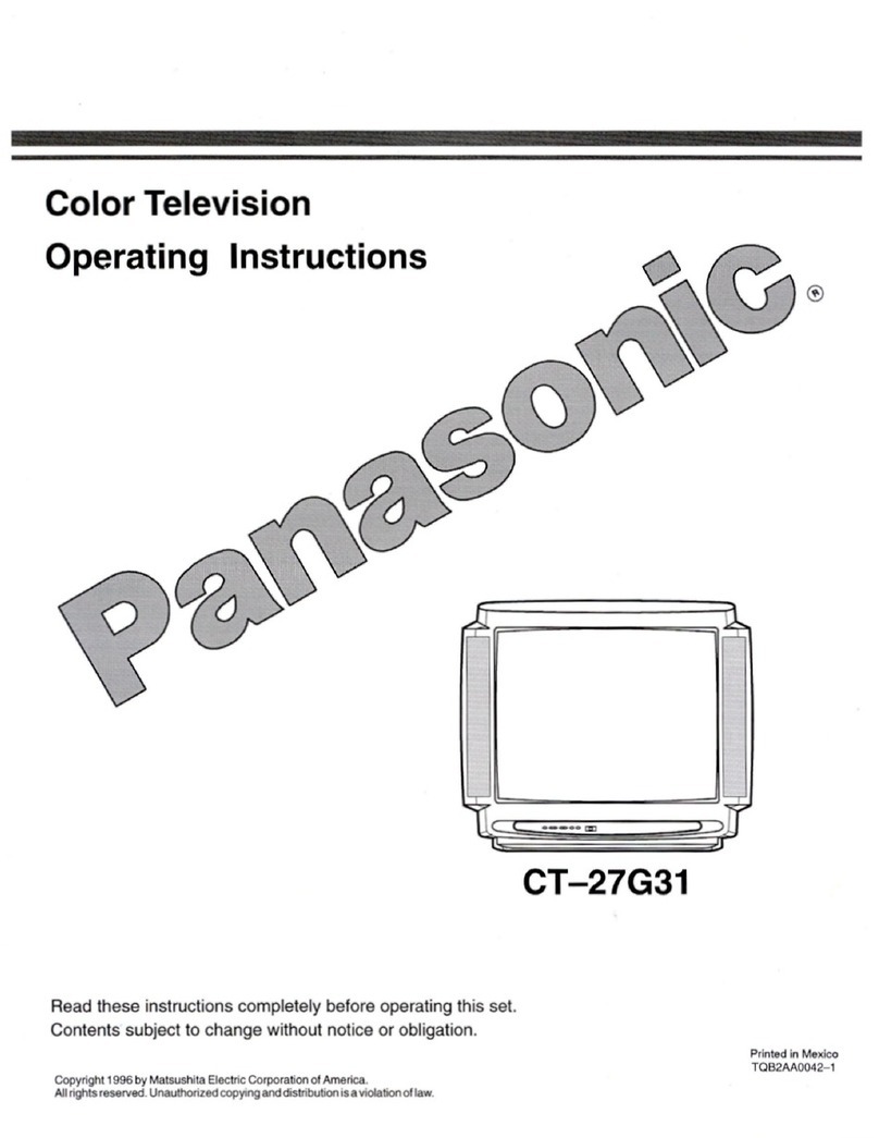Panasonic CT-27G31 operating instructions Panasonic CT-27G31 operating instructions